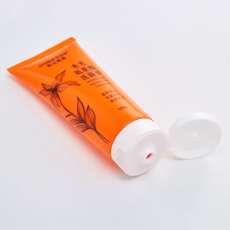 face wash tube face wash tube