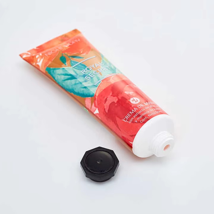 Hand Cream Tube with Octagonal Screwing Cap Hand Cream Tube with Octagonal Screwing Cap