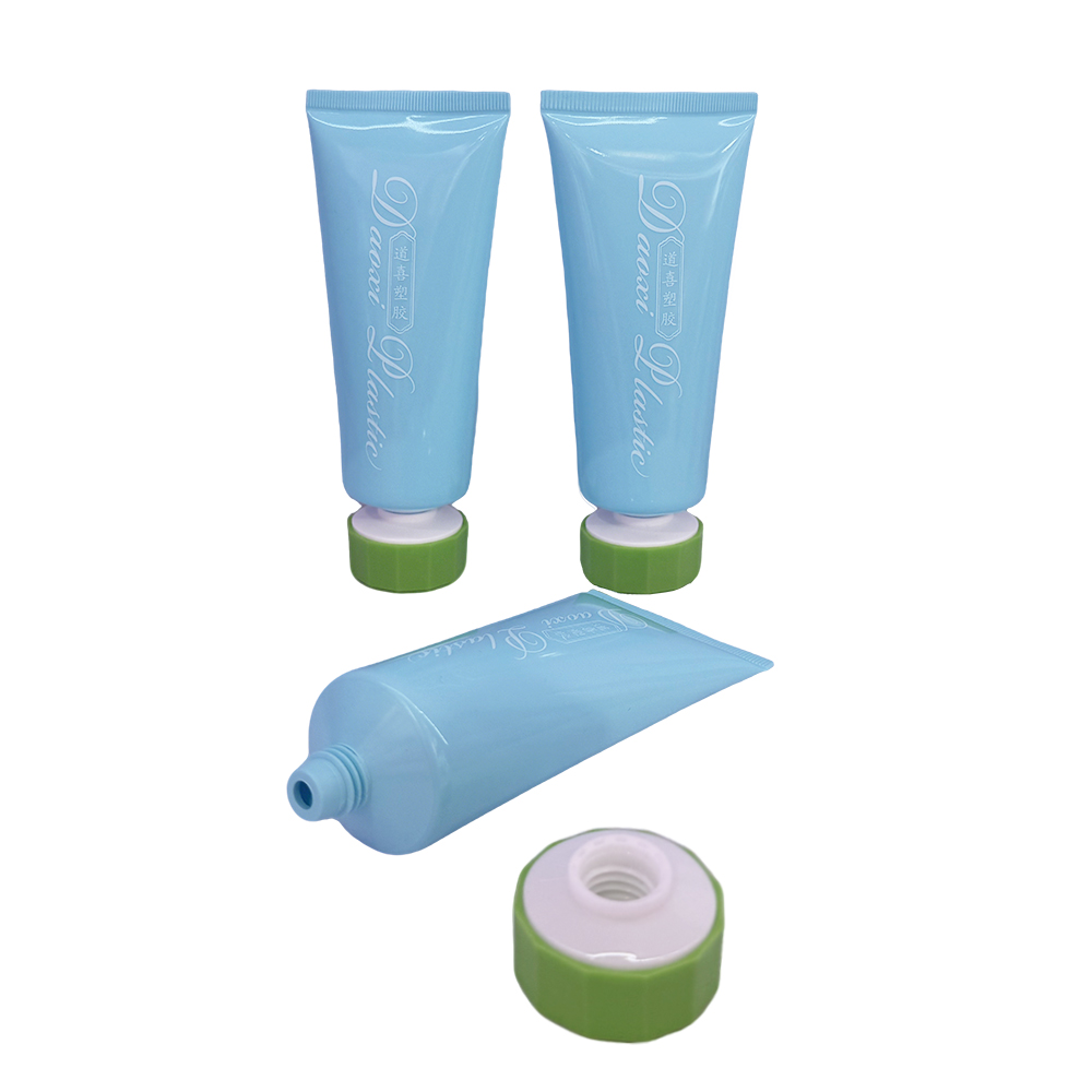 Cosmetic tube with screw cap Cosmetic tube with screw cap