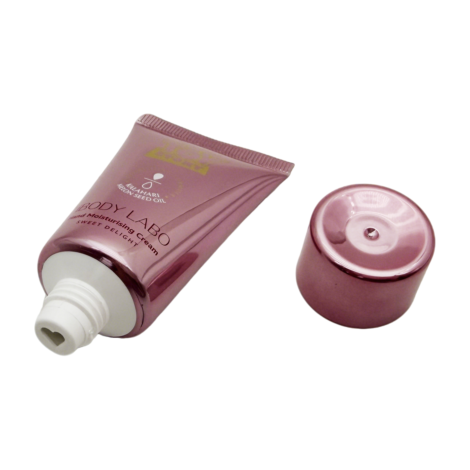 cosmetic tube with heart orifice cosmetic tube with heart orifice