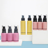 eco- friendly screen Printing biodegradable straw wheat luxury toner cream lotion shampoo bottles