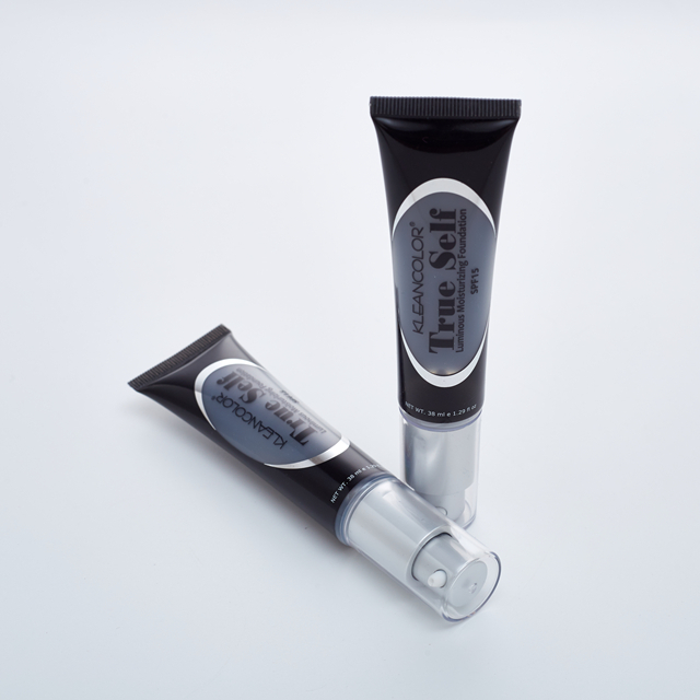 Airless Cosmetic Tube Suncream Primer Plastic Soft Tube with Pump