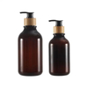 Wholesale Empty 300ml 500ml Pp Pet Plastic Hair Oil Bottles Shampoo Bottle With Lotion Pump