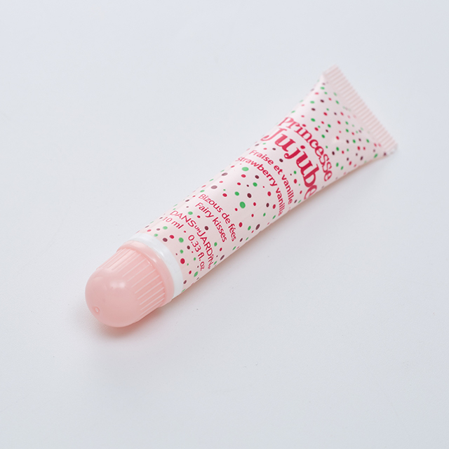Custom Lip Oil Collapsable PE Lip Gloss Soft Tube 