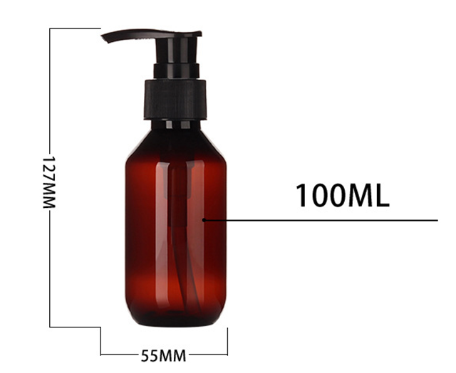 200ml 300ml 500ml PET Shampoo Lotion Plastic Bottle with Pump