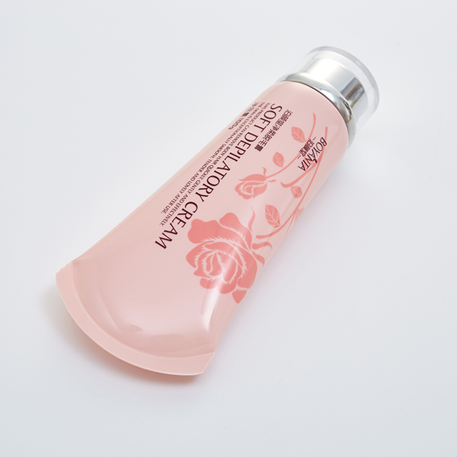 Empty PE Squeeze Face Wash Tube with Acrylic Cap