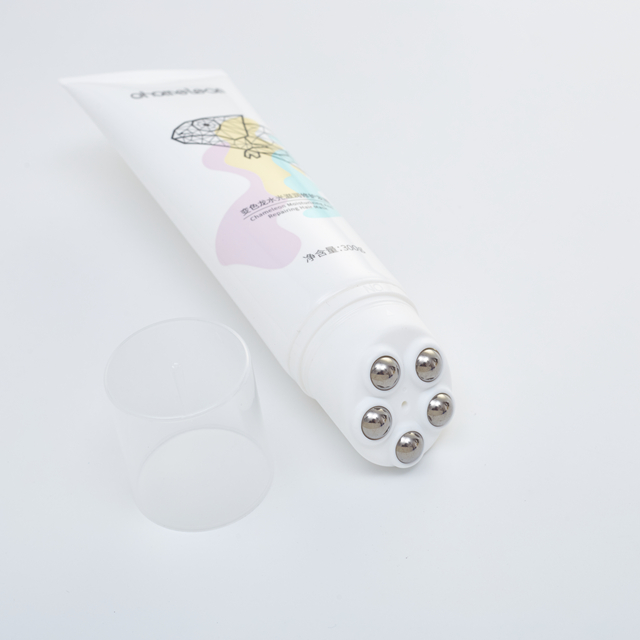 Metal Roller Ball Applicator Body Lotion Plastic Tube