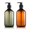 200ml 300ml 500ml PET Shampoo Lotion Plastic Bottle with Pump