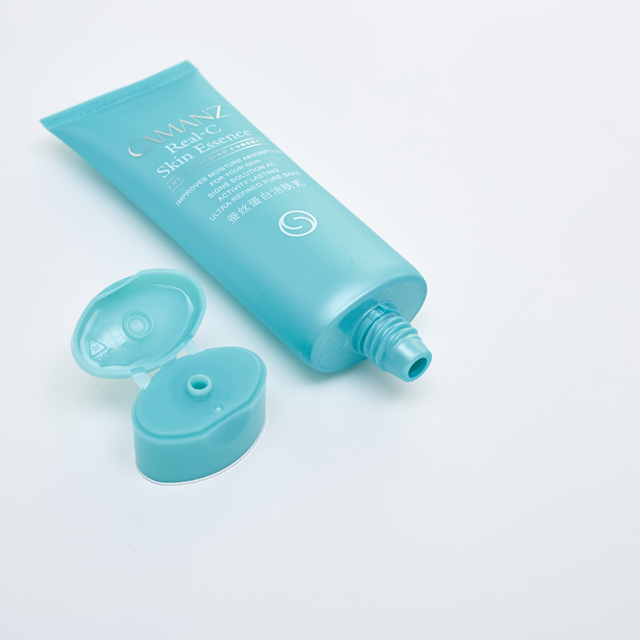 PE Plastic Cosmetic Suncream Face Wash Soft Squeeze Tube