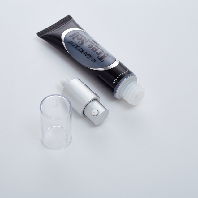 Airless Cosmetic Tube Suncream Primer Plastic Soft Tube with Pump