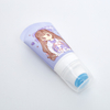 Silicon Brush Top Face Wash Body Lotion PE Plastic Tube