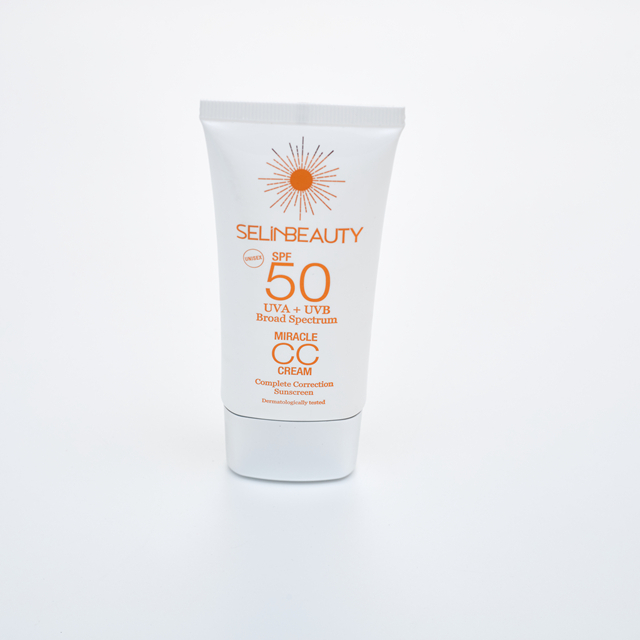 PE Plastic Cosmetic Suncream Face Wash Soft Squeeze Tube