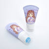 Silicon Brush Top Face Wash Body Lotion PE Plastic Tube
