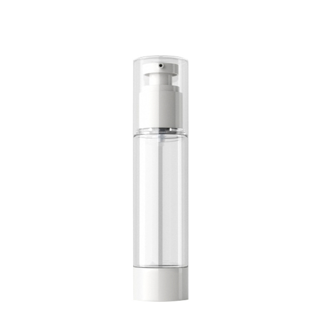 30ml 50ml Cosmetic Serum Cream Plastic Airless Pump Bottle