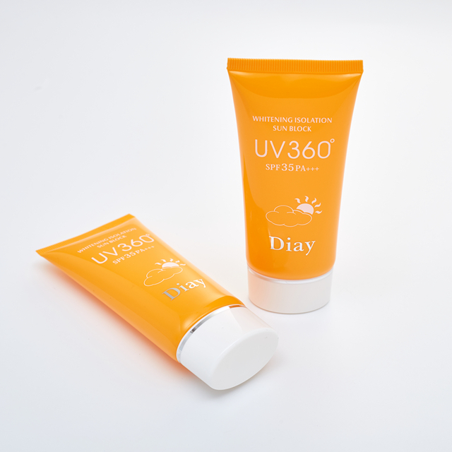 Empty PE Cosmetic Suncream BB Cream Skincare Soft Tube