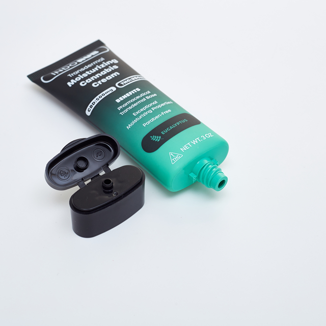 PE Plastic Cosmetic Suncream Face Wash Soft Squeeze Tube