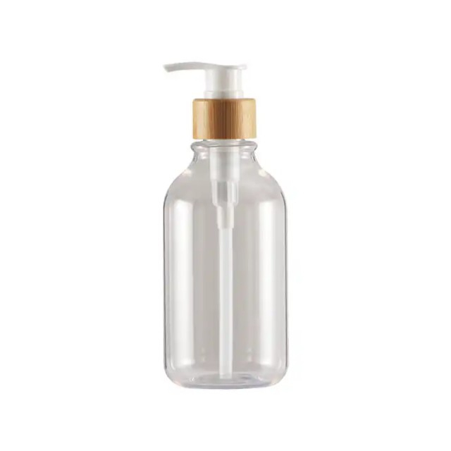Wholesale Empty 300ml 500ml Pp Pet Plastic Hair Oil Bottles Shampoo Bottle With Lotion Pump