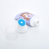 Silicon Brush Top Face Wash Body Lotion PE Plastic Tube