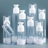 30ml 50ml Cosmetic Serum Cream Plastic Airless Pump Bottle