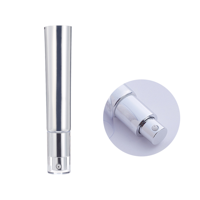 Wholesale Round Laminated Tube Airless Pump ABL Sunscreen Cosmetic BB Cream CC Cream Makeup Airless Pump Squeeze Tube