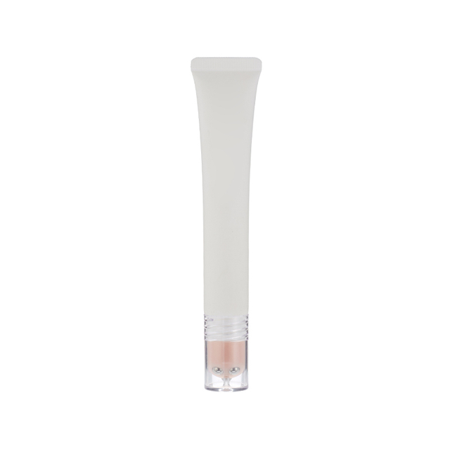 Empty Skin Care Cream Squeeze Soft Tube Massage Eye Cream Tube with Three Roller Ball Applicator Plastic Tubes 