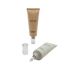Soft Squeeze Skincakre Sunscreen Cream Lotion Sunblock Pe Cosmetic Packaging Tube with Dropper Tip Applicator