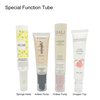 30ml Custom Oval Flat Round ABL Plastic Airless Pump Dropper Top Hand Body Lotion Cream Squeeze Tube Empty Cosmetics Soft Tube