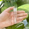 Wholesale Portable Makeup 4ml Clear Gloss Container Transparent Lip Gloss Wand Tubes