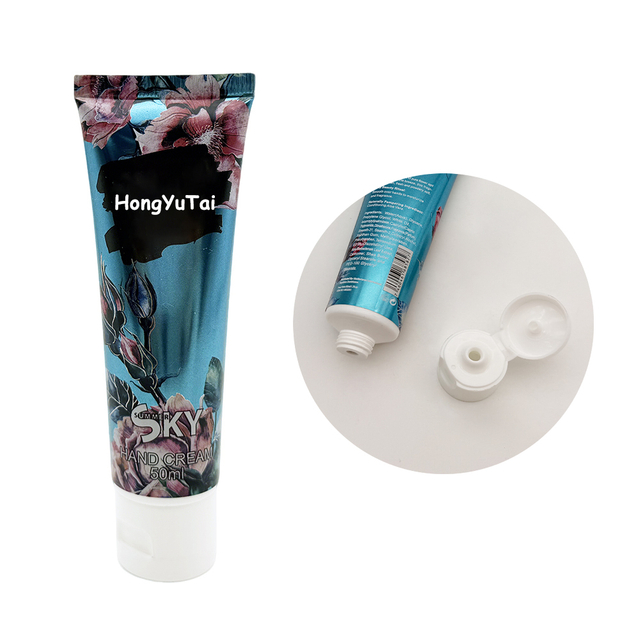 Custom Suppliers BB Cream Tubes Skincare Squeeze Cosmetic Plastic Tube Soft Private Label Polyethylene Tubes for Hand Cream