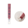 Hot Selling Unique Squeeze Lipstick Lip Balm Cosmetic Packaging Tube Sponge Applicator Custom Empty 15 Ml Slant Flocking Sponge Lip Gloss Tube
