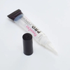 Soft Clear Long Nozzle Squeeze Plastic Concealer Nail Cosmetic Packaging Tube with Transparent Plastic Dropper