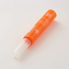 Empty Soft Round Cosmetic Plastic PE Lip Balm Tube Silicone Applicator Squeeze Lip Gloss Tubes