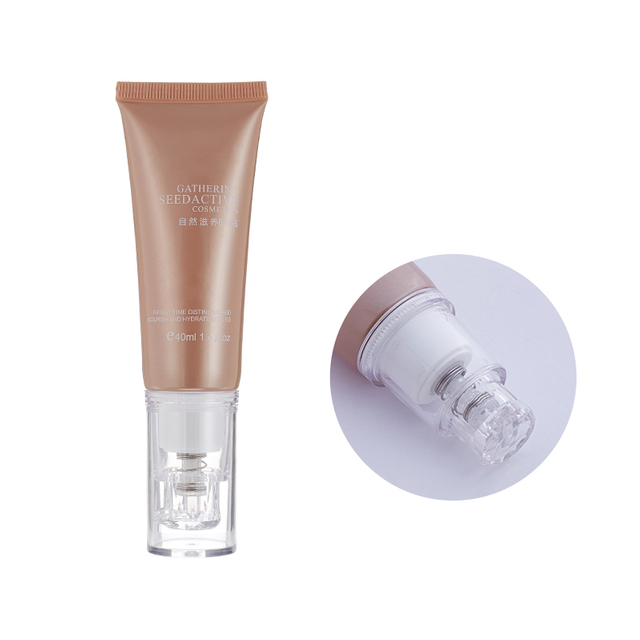 30ml 40ml Plastic Cosmetics Packaging Plastic Tube BB Cream Soft Tube Travel Container SkinCare Airless Lotion Pump Tube
