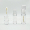 Clear PET Lipgloss Tube Containers with Thick Wand 5.5ml Plastic Tube for Lip Balm