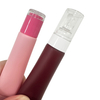 Wholesale Custom Lipstick Lip Essence Tube Plastic Lipgloss Squeeze Tubes with Hole for Bead Chain Pendant Keychain