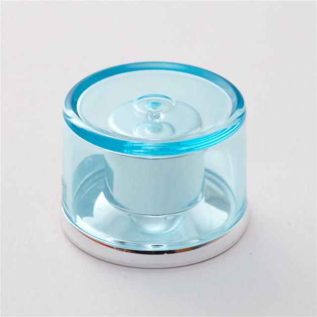 Acrylic Metallic Electroplated Luxury Cosmetic Soft Tube Caps