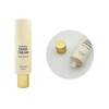 Customized Packaging Body Lotion Facial Cleanser Cosmetic Tube Luxury Hand Cream Tubes with Electroplated Screw Cap