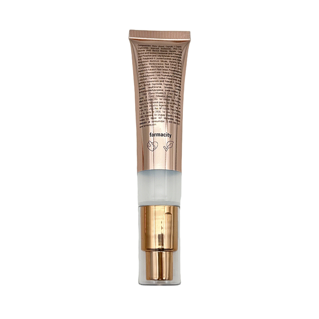 Hot Stamping clear Makeup Skincare Cosmetic Packaging Tube BB Cream Airless Squeeze Tube with Pump