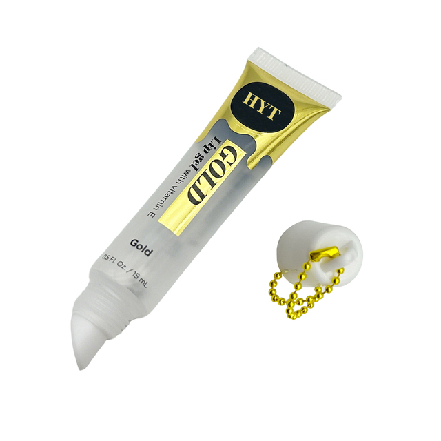 Customized Empty clear Lipstick Tube Squeeze Packages Cosmetic Lip Care Tube Lipgloss Tubes with Charms