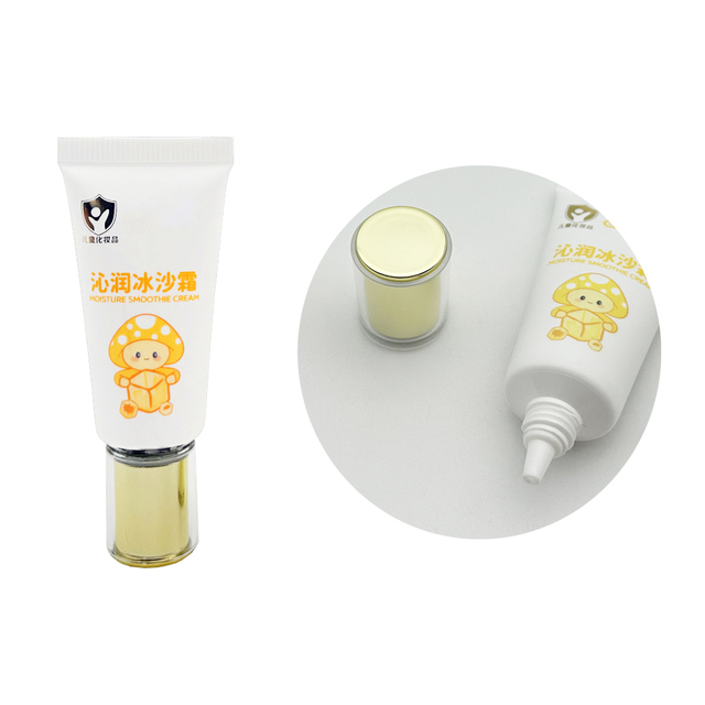 Make up Soft Squeeze Plastic Cosmetic Tube Cream Acrylic Cap Skincare Packaging Cosmetic Tube for Face Cream
