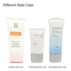 30ml Custom Oval Flat Round ABL Plastic Airless Pump Dropper Top Hand Body Lotion Cream Squeeze Tube Empty Cosmetics Soft Tube