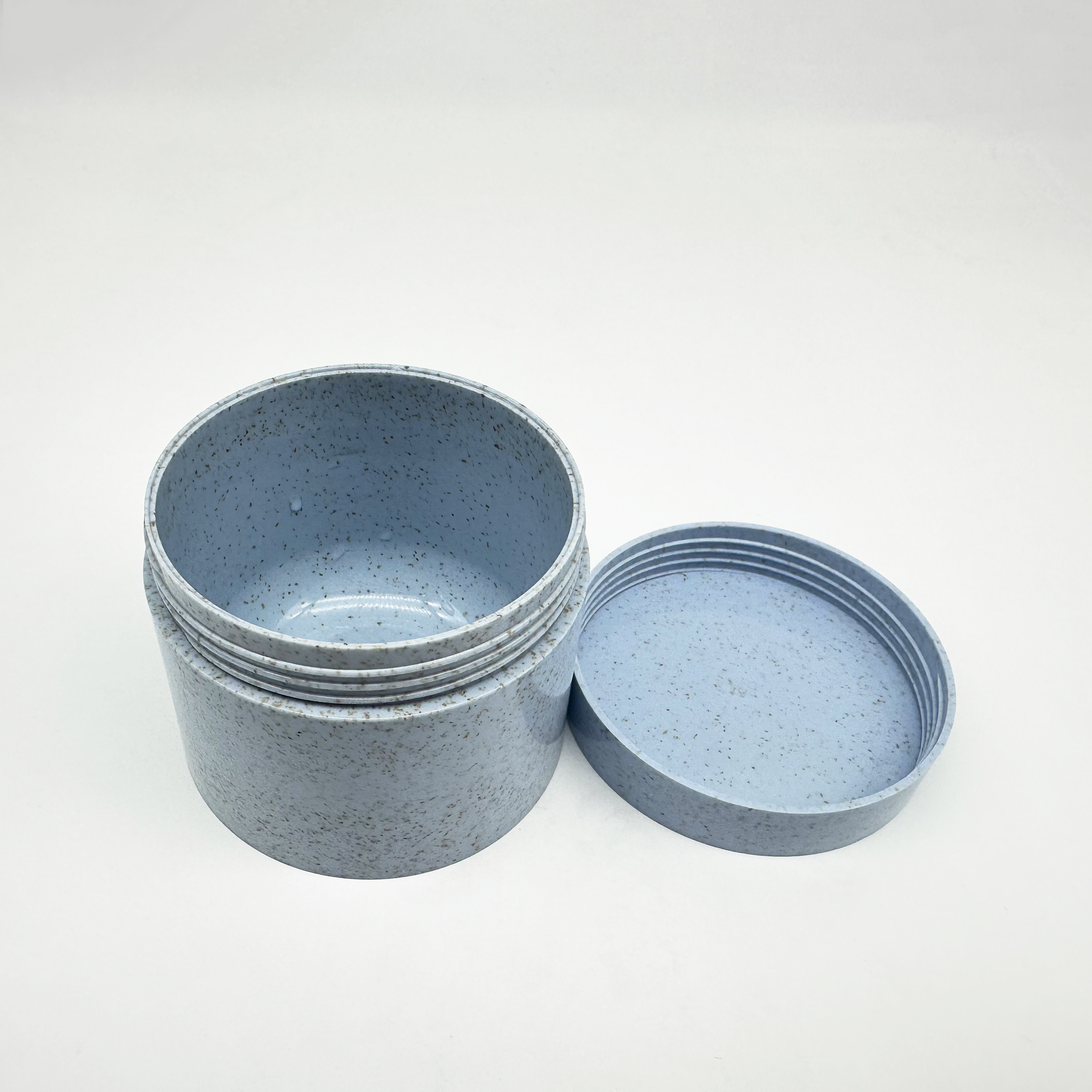 wheat straw cosmetic jar