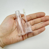 Wholesale Portable Makeup 4ml Clear Gloss Container Transparent Lip Gloss Wand Tubes
