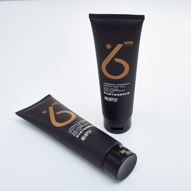 Premium Quality Customizable Cosmetic Container Packaging Tube 200ml Empty PE Squeeze Soft Tube for Hair Mask Cosmetic