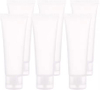 Transparent Soft Squeeze Plastic Tube Empty Plastic Pe Shampoo Body Lotion Cosmetics Plastic Tube With Flip Cover