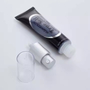 Black Electroplate Airless Pump Skincare Packaging Body Lotion Cream Tube Soft Squeeze Cosmetic Airless Pump Tube