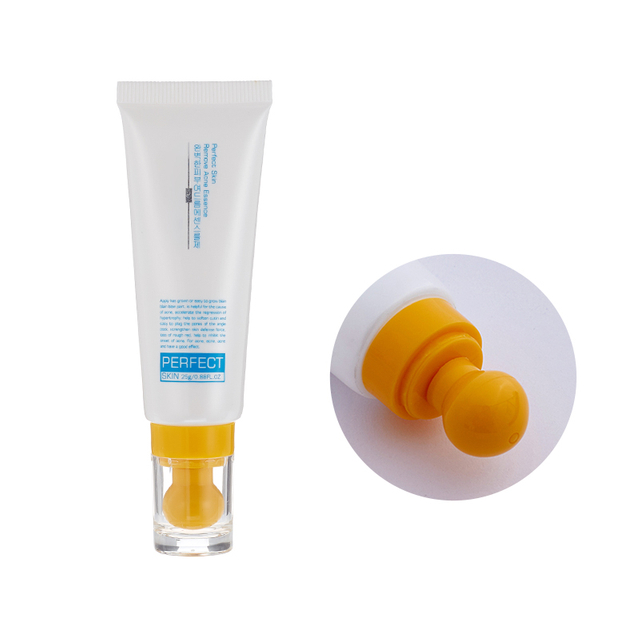 Hot Sale Special Function Head Cream Squeeze Round Skincare Tube Functional Plastic Tube Packaging for Cosmetic