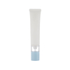  Flat Empty White Skincare Packaging Foundation Makeup Clear Dropper Tip Applicator Tube with Soft Fibrous Brush