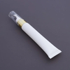 Custom D19 PE Soft Tube 10-25ml Plastic Eye Cream Tube Zinc Alloy Metal Applicator for Skin Care Includes Massage Feature