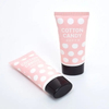 Oval Cosmetic Pink Skin Care Hand Cream BB Cream Facial Cleansing Lotion Squeeze Tube Packaging